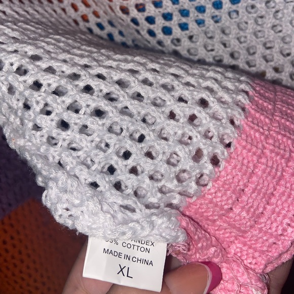 Amazon knit cropped Sweater! - Picture 3 of 3